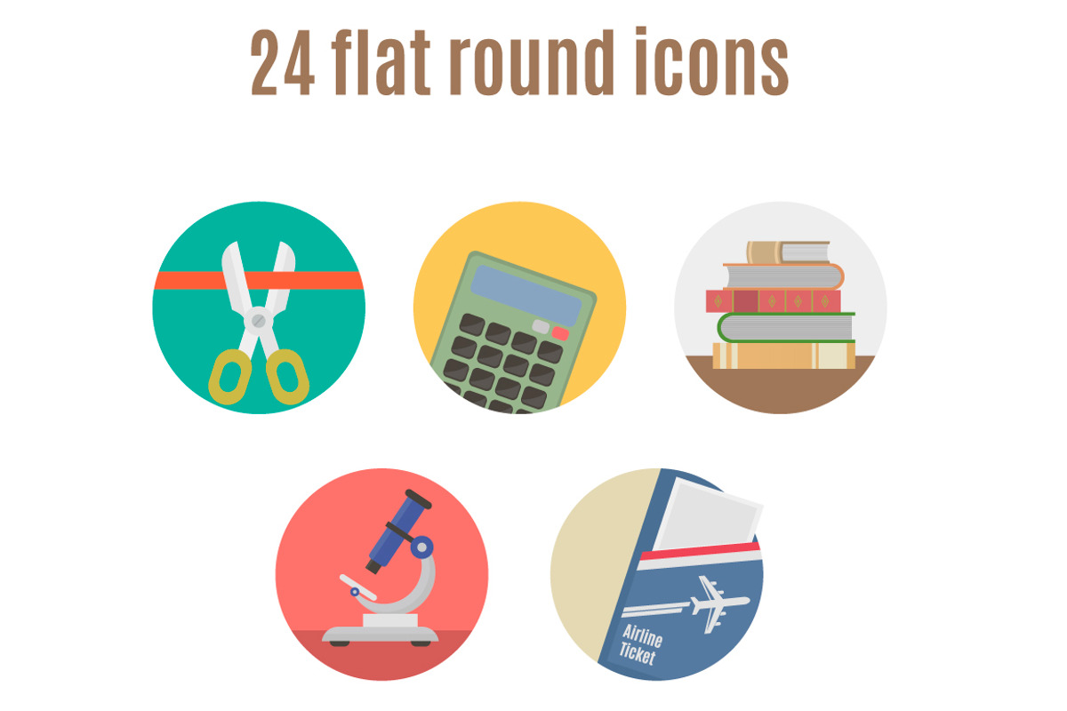 Flat icons