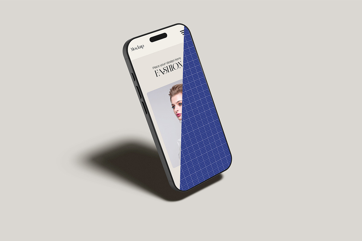 iPhone 17 Screen Mockup, an iPhone Mockup by Eka Restu D. Putra (Photo 2 of 14)