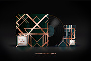 Art Deco Backgrounds, a Texture Graphic by Olga Ryzychenko (Thumbnail 2 of 7)