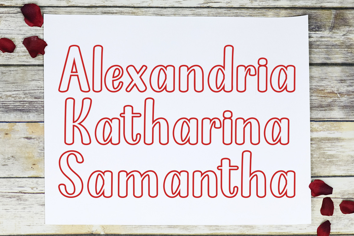 Handmade Farmhouse Outline, a Sans Serif Font by Rotterlab Studio (Photo 9 of 10)