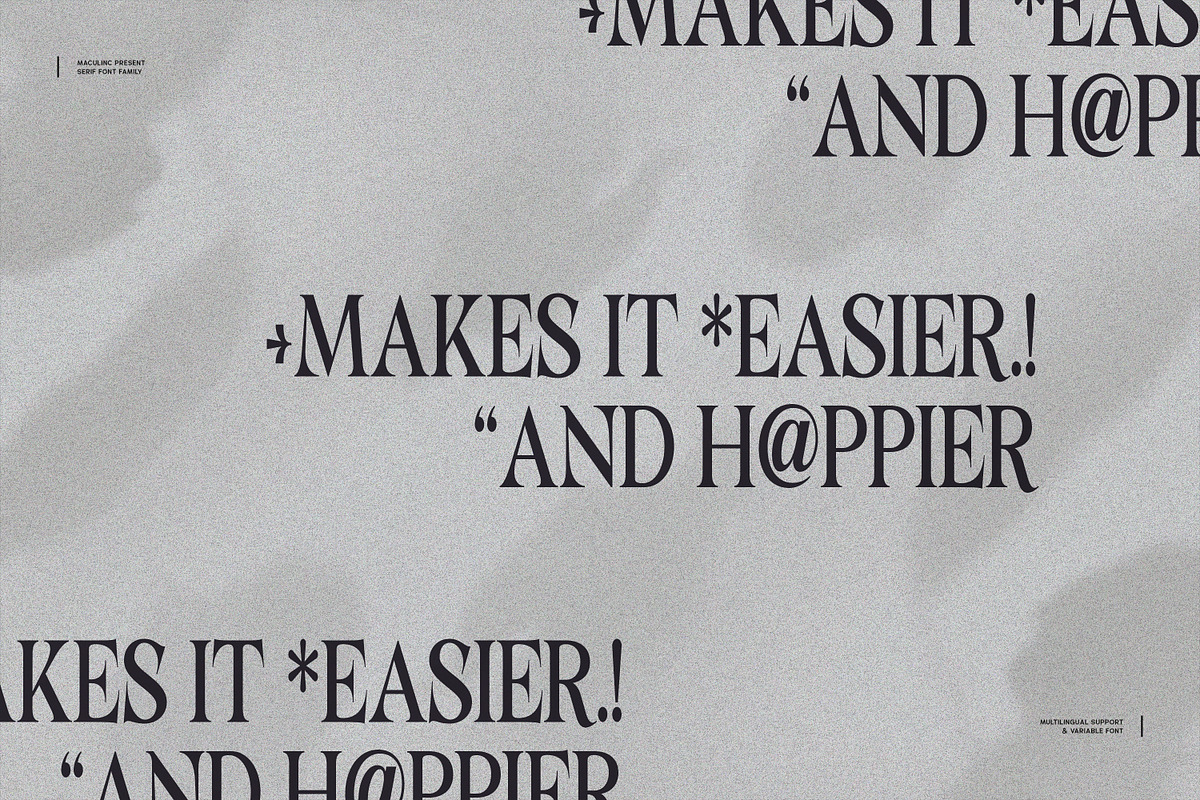 Lathasterie - Serif Font (38 Fonts), a Serif Font by Maculinc Type (Photo 4 of 20)