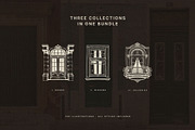 100 Architectural Door Illustrations, an Object Illustration by KetteCreate (Thumbnail 4 of 14)