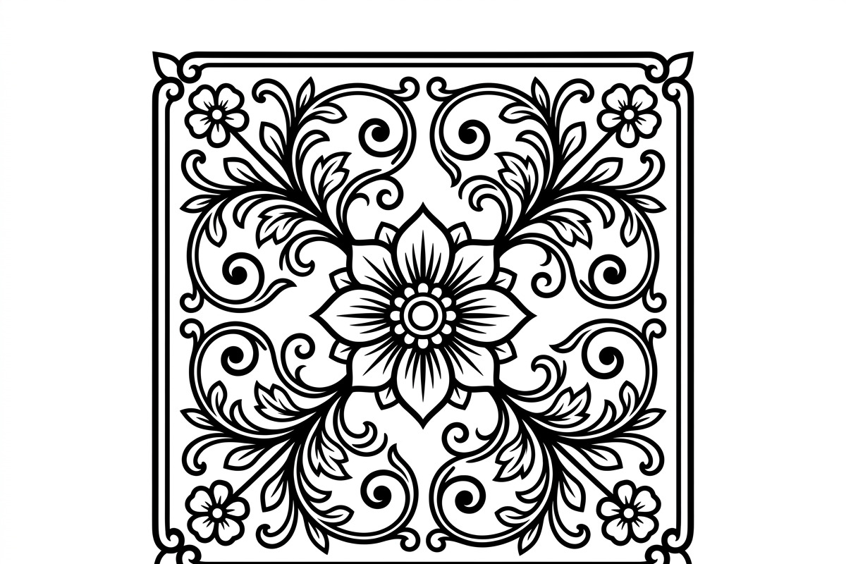 50 Elegant Floral Ornament Bundle, a Decorative Illustration by Amazin_art (Photo 28 of 29)