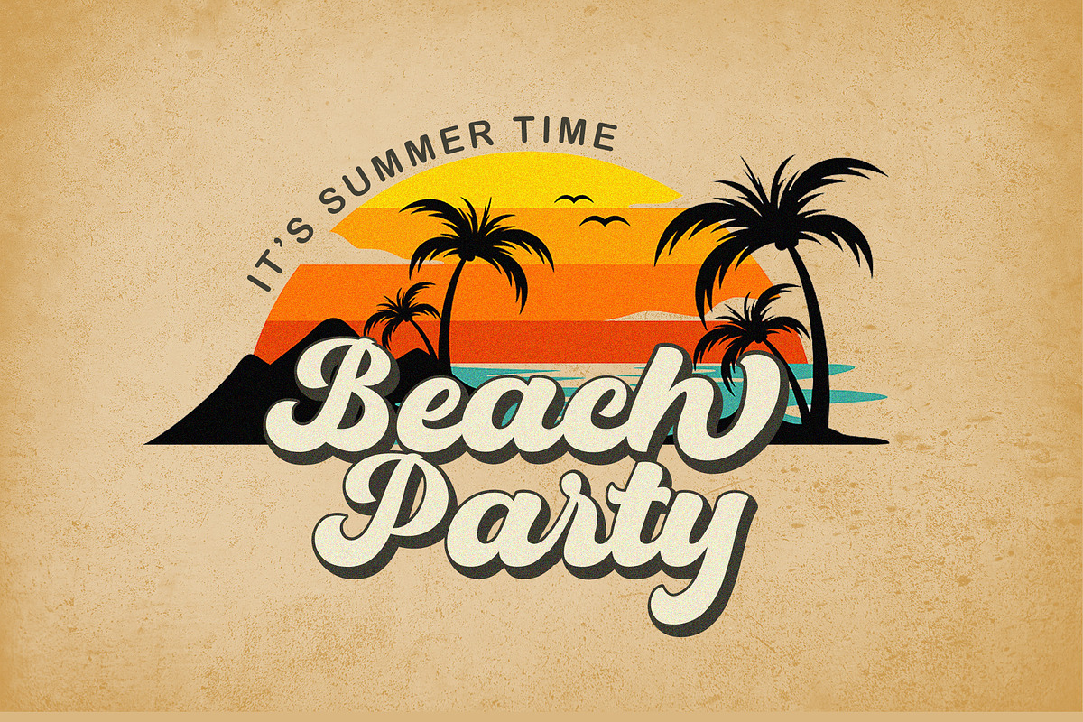 Hustony - Retro Bold Script, a Script Font by MJB Letters (Photo 7 of 10)