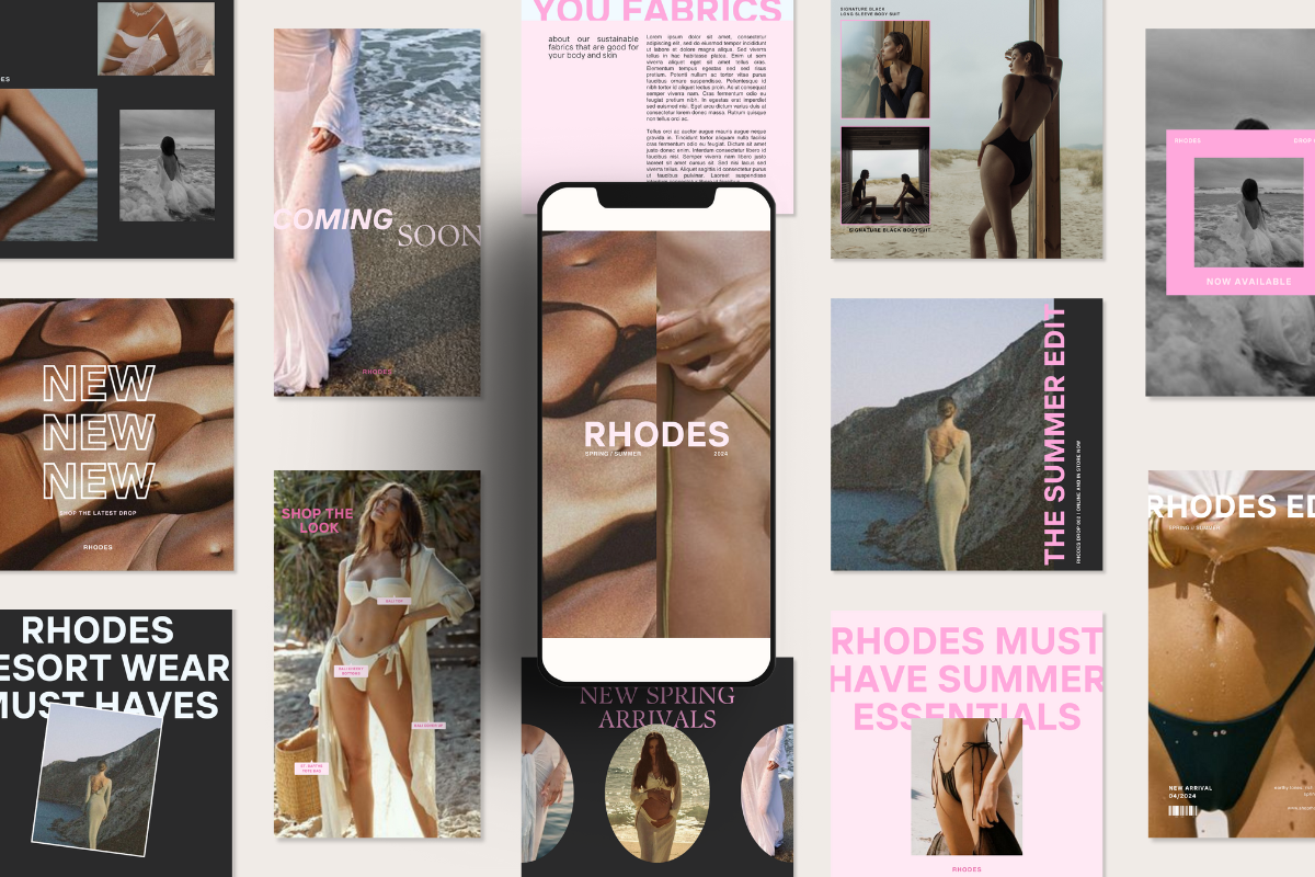 Rhodes | Social Media Bundle, a Social Media Template by Luna Soul Design (Photo 2 of 13)