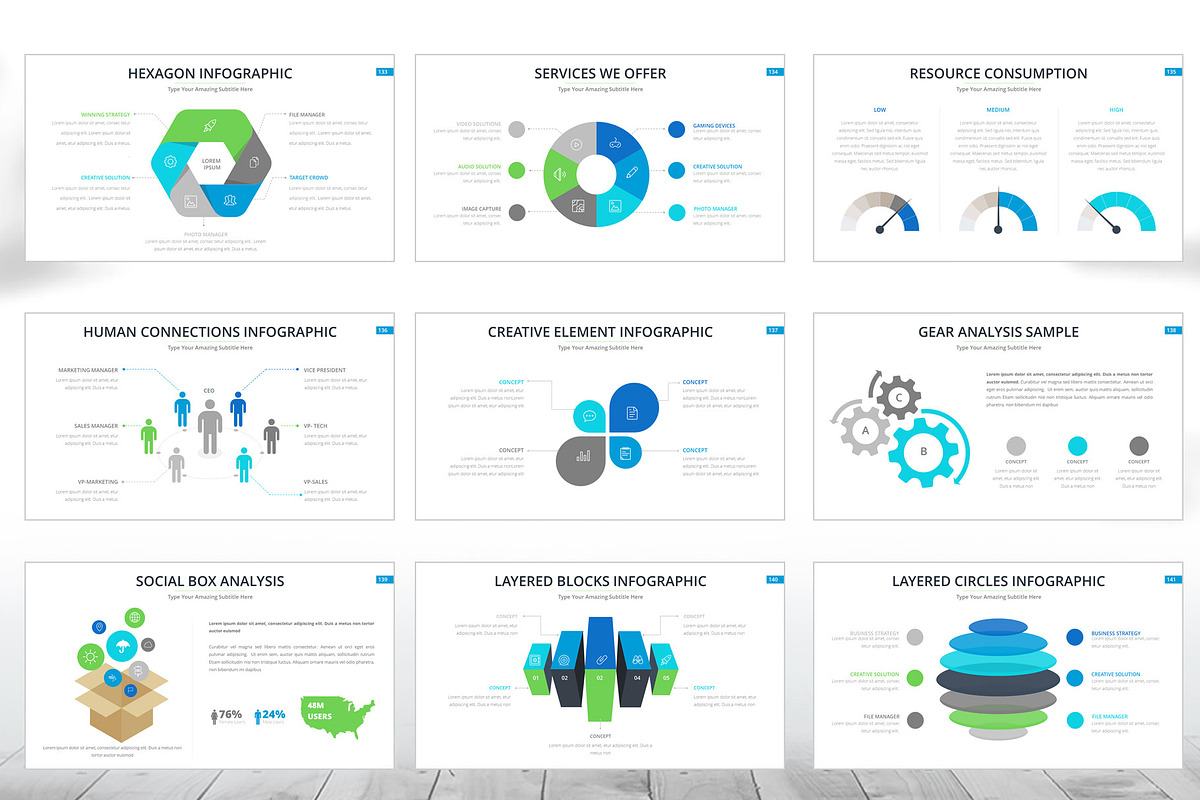 Multipurpose Powerpoint Template, a Presentation Template by pallabip (Photo 19 of 23)