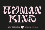 Humankind -Experimental DisplayFont, a Serif Font by Tropical Type (Thumbnail 1 of 11)
