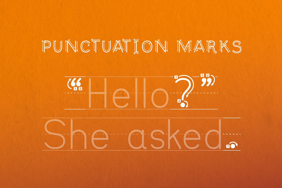 Little Writer - Learn to Write Font, a Handwritten Font by Parker Creative (Photo 6 of 8)