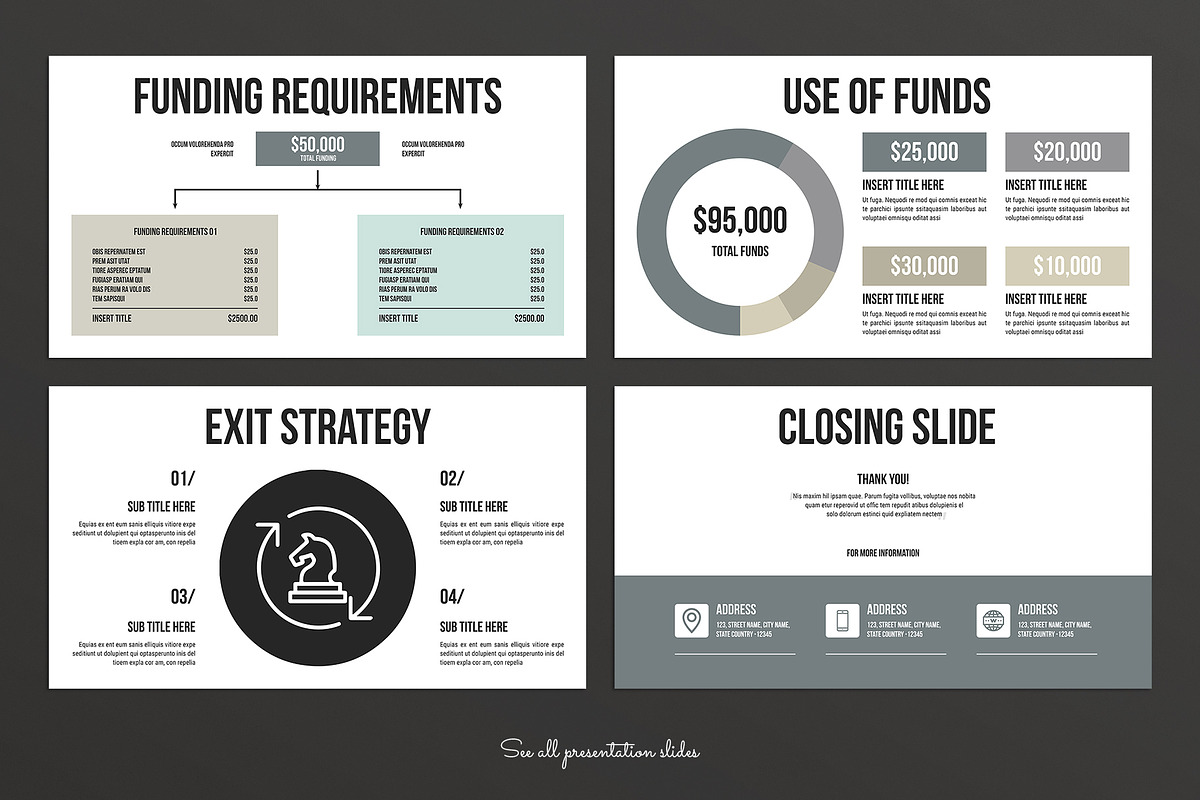 Business Plan Presentation Template, a Presentation Template by MassiveCreator (Photo 6 of 6)