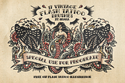 FLASH TATTOO BRUSHES BY SHAKA, a Brush Add-On by SHAKA (Thumbnail 1 of 5)