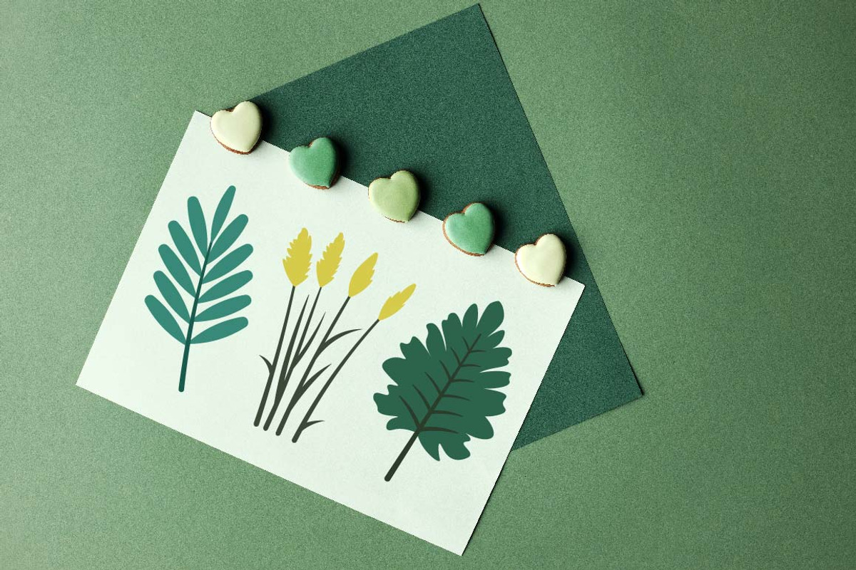 29 Leaf Leaves Natural Plant Element, a Decorative Illustration by jongcreative (Photo 6 of 6)