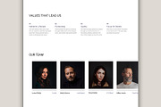 Elementor Template About Us Page, a Landing Page Template by Eva Cogollos Studio (Thumbnail 4 of 6)
