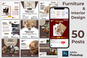 Furniture | 50 Posts | Insgram Posts