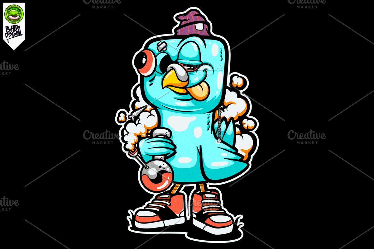 CHILLING OUT - #design, an Illustration by Behold creative supply (Photo 1 of 3)