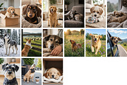 Dog Stock Photos Bundle, an Animal Photo by Selenique Studio (Thumbnail 12 of 13)