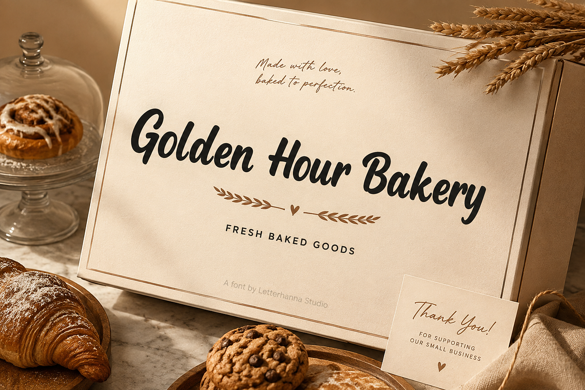Mirevalyn: A Casual Script Font, a Script Font by Letterhanna Studio (Photo 8 of 9)