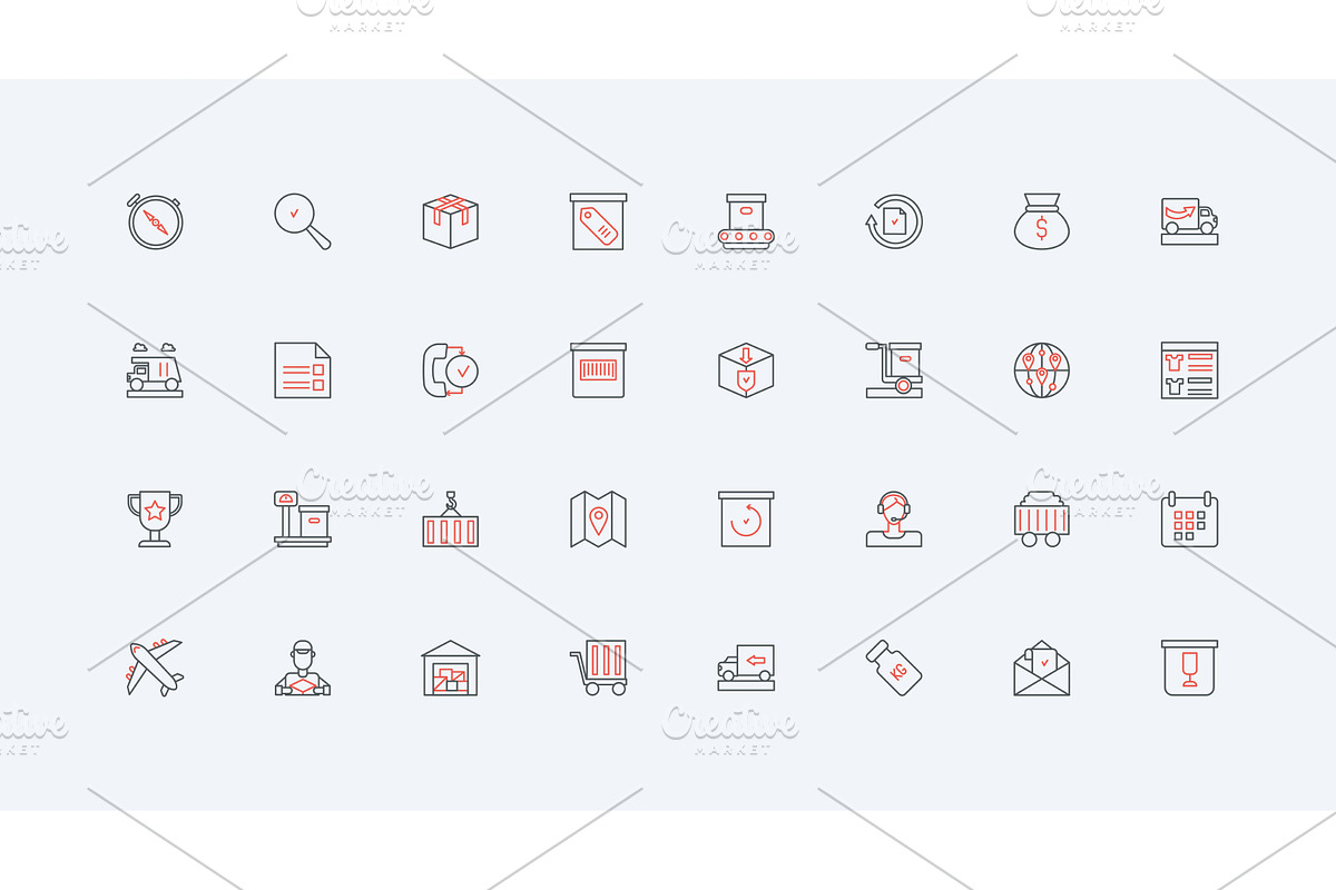 Car maintenance service icons, a Transportation Illustration by Lemberg Vector