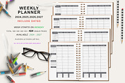 Ultimate Planner Bundle Pack 2024-27, a Stationery Template by ROJI CREATOR (Thumbnail 4 of 9)