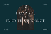 BLANNET Ligature Serif Typeface, a Serif Font by Humaira_std (Thumbnail 10 of 10)