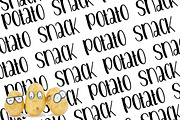 Potato Recipes, a Slab Serif Font by Bramcreative (Thumbnail 3 of 6)