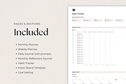 2026 Notion Planner Template, a Templates & Theme by AestheticOrganizer (Thumbnail 7 of 10)