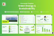 Green Energy & Sustainability, a Presentation Template by SLAB! Design (Thumbnail 1 of 3)