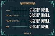 Cravery, a Script Font by Vintage Division (Thumbnail 8 of 10)