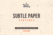 Subtle Paper Textures, a Texture Graphic by Rad Radio Graphics (Thumbnail 1 of 3)