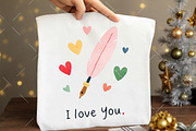 Minimalist Valentine Clipart, an Illustration by OK Design (Thumbnail 5 of 6)