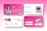 Performance Report, a Presentation Template by FIBRINOSÄ (Thumbnail 3 of 7)