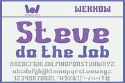 Apple to apple font, a Font by weknow (Thumbnail 2 of 5)