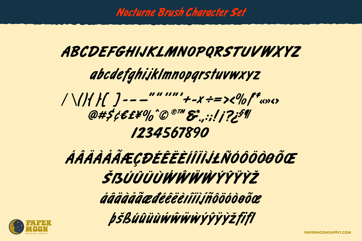 Nocturne Vintage Horror Collection, a Font by Paper Moon Graphic Supply (Photo 5 of 16)