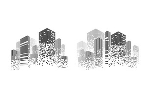 Building And City Illustration