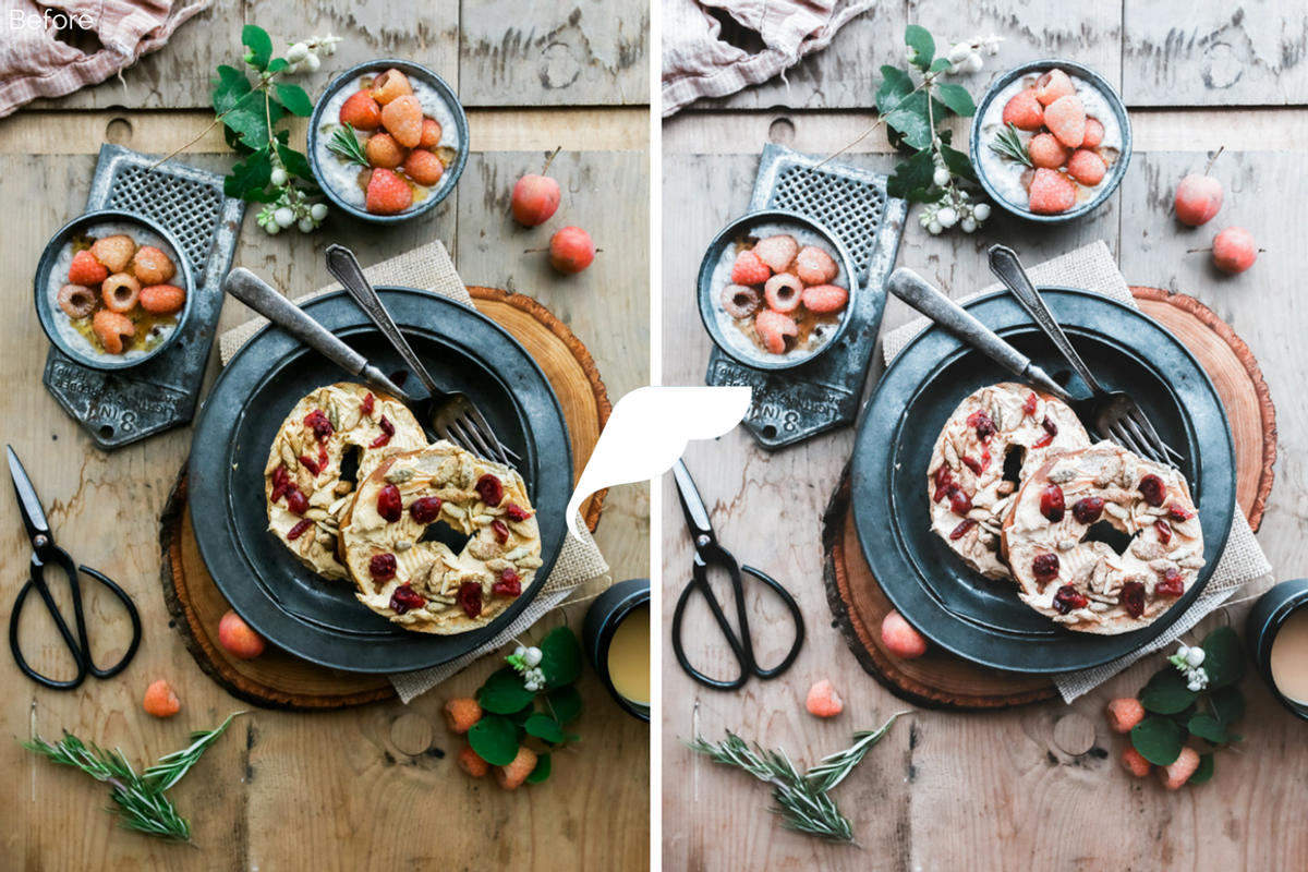 55+ Food Blogger Lightroom Presets preview 3