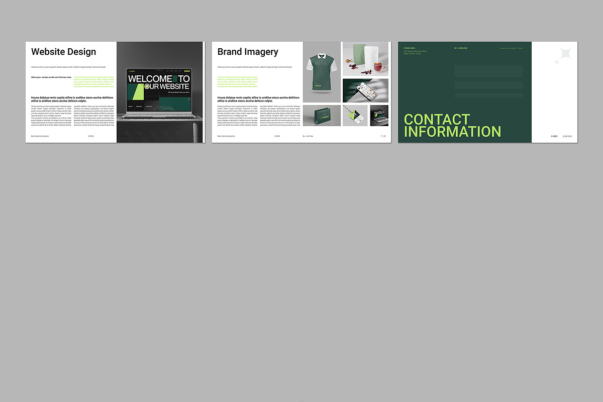 Implicit | Brand Guideline Template preview 5