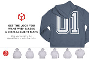 Next Level 9300 Hoodie Mockups, a Hoody Mockup by Brent Galloway (Thumbnail 3 of 5)