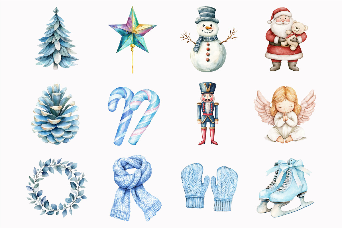 Winter Wonderland Clipart, an Illustration by Design Market (Photo 2 of 5)
