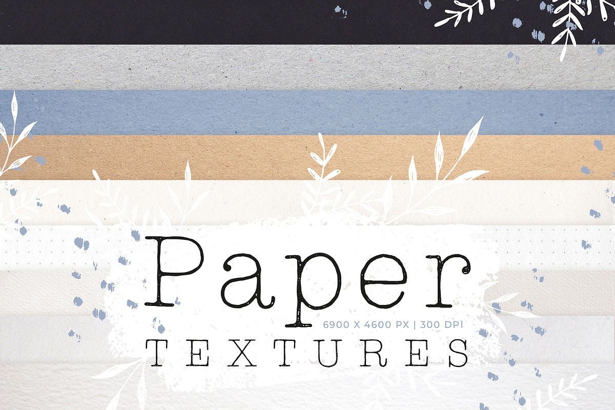 Real Paper Texture Backgrounds, a Texture Graphic by Ramona Schratt (Photo 1 of 7)