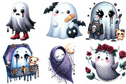 Kawaii Fall Halloween Clipart, an Illustration by DreamArtGraphic (Thumbnail 3 of 4)