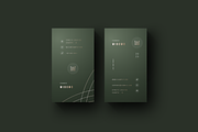 Garvade - Vertical Business Cards, a Business Card Template by Ctrl space studio (Thumbnail 4 of 9)