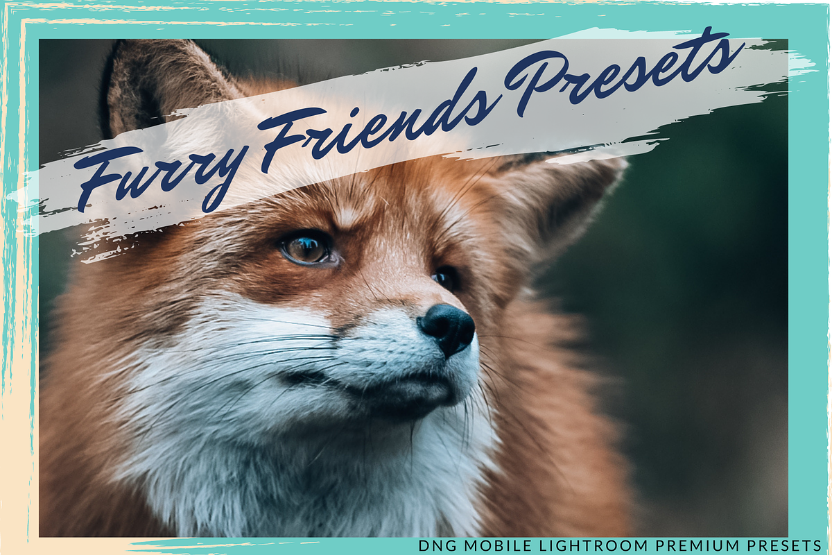 FURRY FRIENDS MOBILE PRESET, a Preset Add-On by Fltrr Lightroom Presets (Photo 1 of 8)