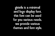 Gistefa - Minimal Logo Font, a Sans Serif Font by Iqsiart Studio (Thumbnail 6 of 7)