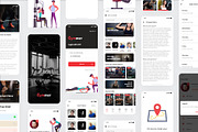 Gymmer UI Kit, an UI Kit Template by SyalUIUX (Thumbnail 5 of 6)