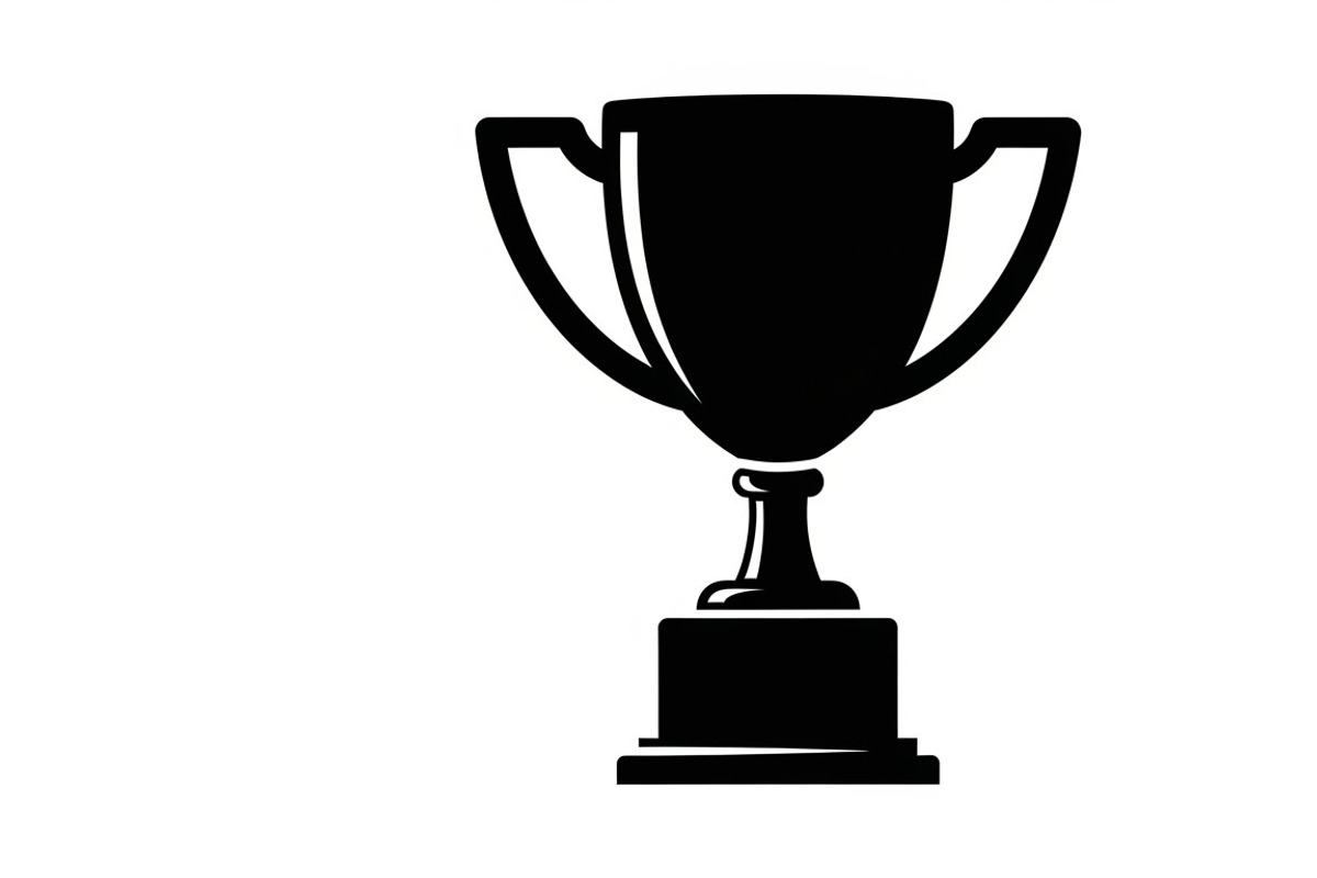 Bold winner trophy cup icon, an Illustration by Amazin_art (Photo 23 of 29)