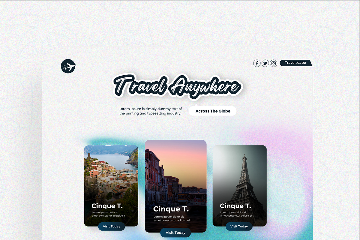 Travels Canva Design Templates, a Social Media Template by Exceptionalways (Photo 37 of 40)