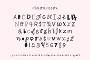 Randomly Ransom Display Font, a Handwritten Font by Beck McCormick (Thumbnail 10 of 10)