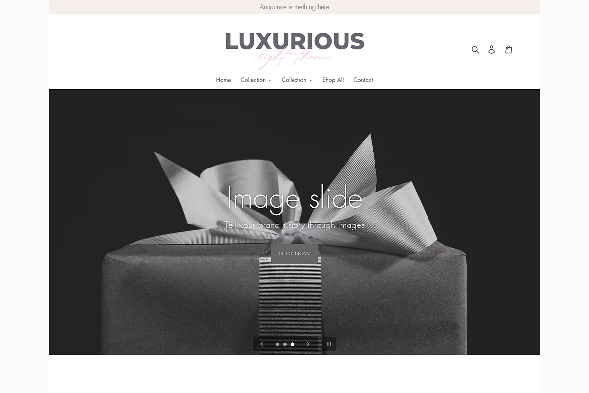 Luxurious Shopify Theme, a Shopify Template by Lavender Skye Studio (Photo 3 of 3)