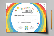 Certificate Template for Children, a Stationery Template by MightyDesign (Thumbnail 2 of 6)
