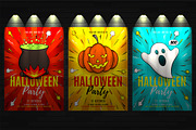 Halloween Party Flyers Templates, a Flyer Template by Andrey Yaroslavtsev (Thumbnail 4 of 4)