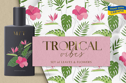 TROPICAL VIBES  vector collection